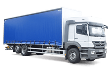 Van Hire Durham - 26 Tonne Curtain Side Lorry - Truck hire Durham