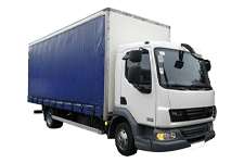 Van Hire Durham - 7.5 Tonne Curtain Side Truck - Truck hire Durham