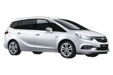 Van Hire Durham - Vauxhall Zafira 7-Seater - Minibus hire Durham